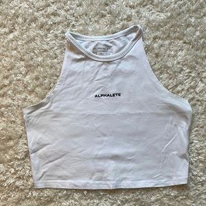 Alphalete cropped tank top